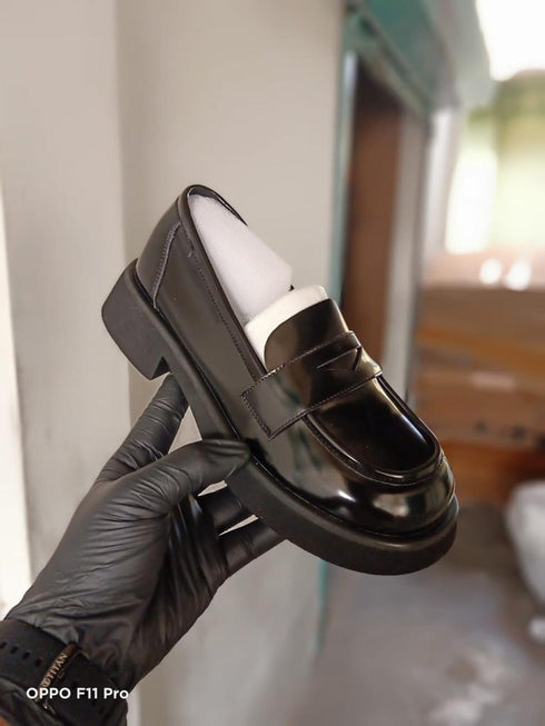 Chunky Leather Loafer